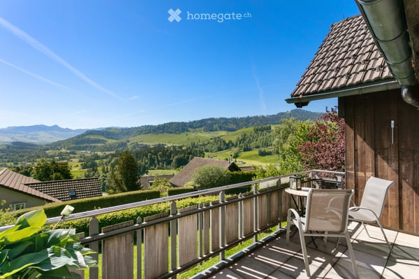 Neuwertig renovierte 4.5 Zi.-Wohnung im Grünen&top Aussicht 3