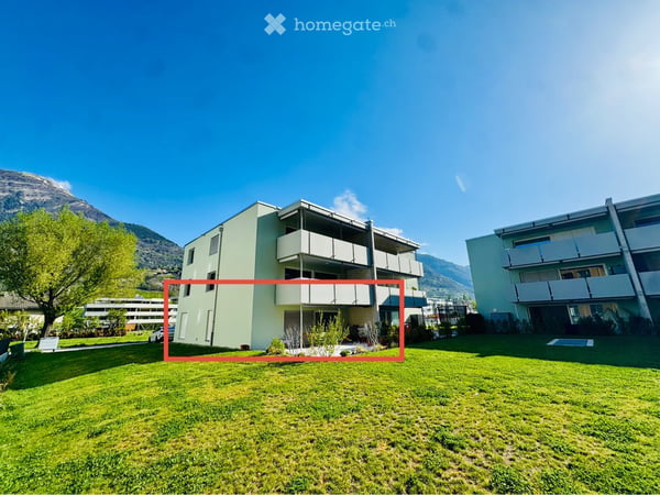 Moderne 3.5-Zimmer-Neubau-Wohnung in Visp mit Garage 2