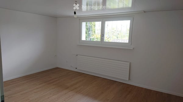 Ruhige 1.5 Zimmer-Gartenwohnung in EFH 3