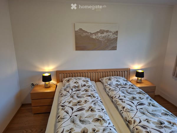 Möblierte 2.5-Zimmer-Wohnung mit Balkon in Thierachern/Thun 2