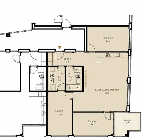 4 ½ Zimmer-Wohnung in Winterthur mieten 2