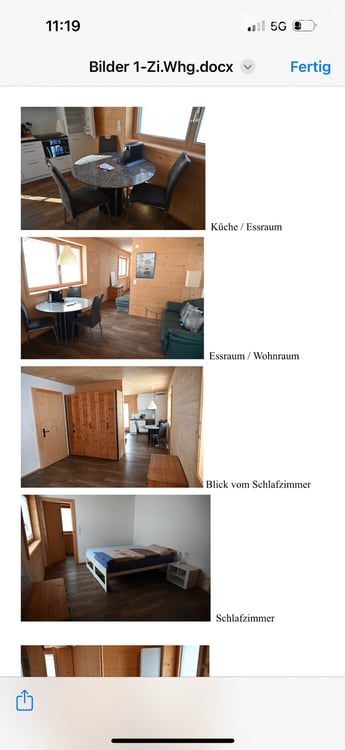 möbilierte 1,5 Zi-Wohnung zu vermieten 3