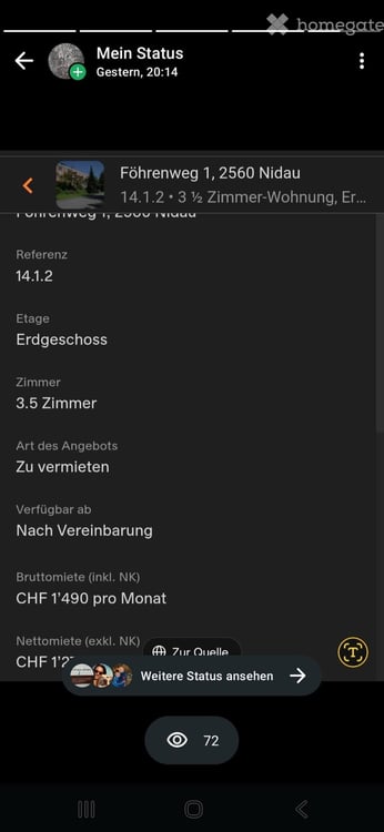 Nachmieter gesucht ab 1.8.2026 1