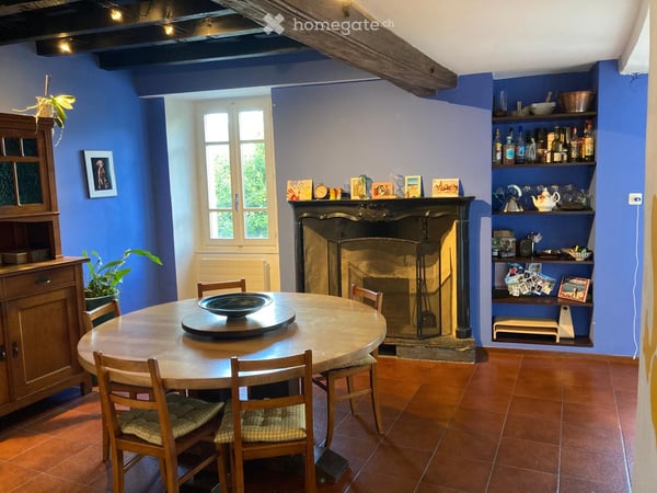Casa con giardino a Carona 1
