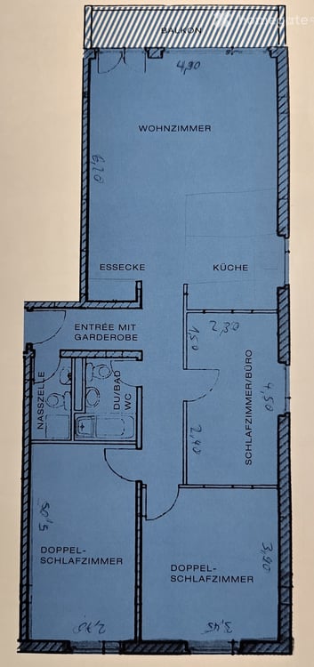 Helle, gepflegte Wohnung nähe Bahnhof 5