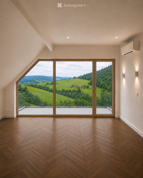 Klimatisierte Dachwohnung mit riesigem Balkon 4