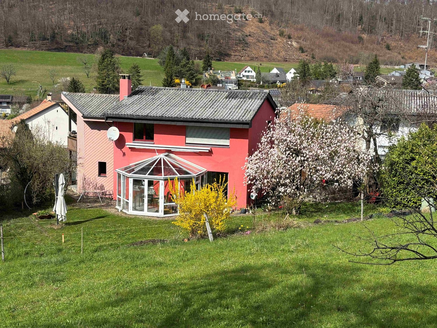 Immobilie in Kaiseraugst - 7.5-Zimmer-Einfamilienhaus mit Wintergarten in Hersberg - Bild 0