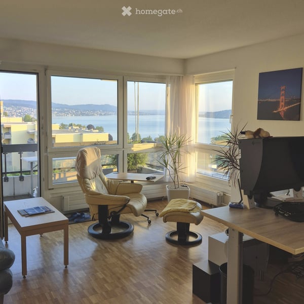 2.5-Zi.-Wohnung mit Seesicht in Au ZH per 1. September 2