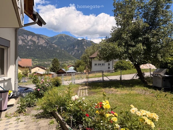 6.5-Zi.-Einfamilienhaus mit Garten und Bergsicht 4