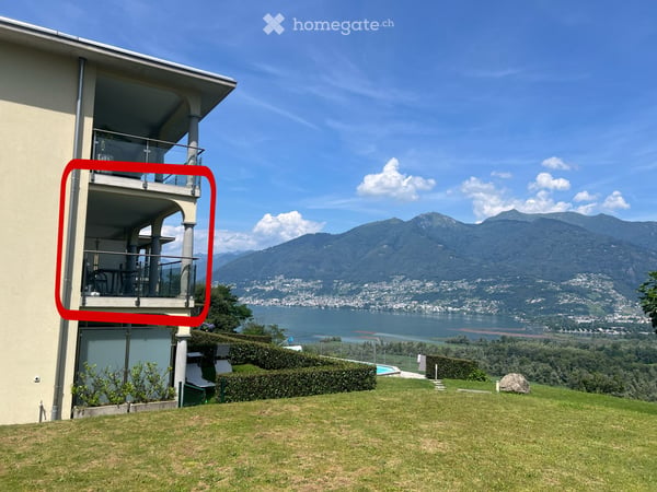 Orgnana  2,5 helle Zimmer mit Seeblick und Schwimmingpool 5