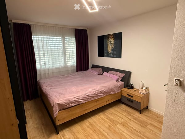 2,5 Zimmerwohnung 60m2 möbliert. Ab sofort 1.7 13