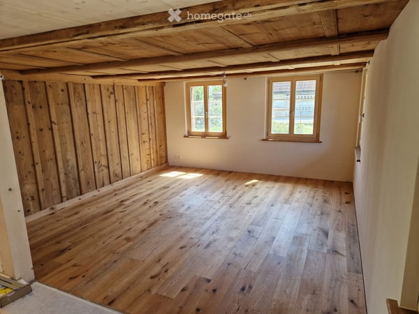 3.5 Zimmerwohnung im Bauernhaus renoviert 2