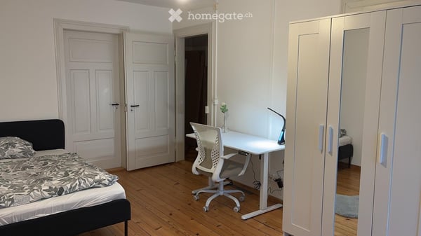 Helles möbliertes Zimmer in 4-er WG in St. Gallen -all incl 2