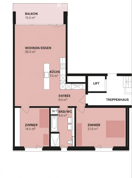 3.5-Zimmer-Wohnung in der Stahlgiesserei 5