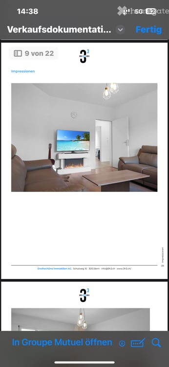 Zu vermieten 4.5 Zimmer Wohnung 5