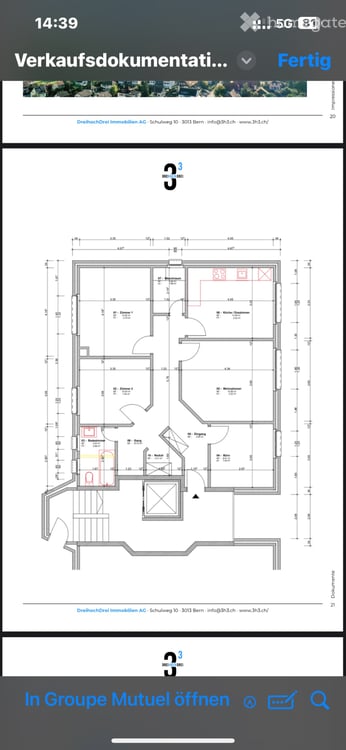 Zu vermieten 4.5 Zimmer Wohnung 3