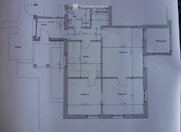 3 Zimmer Wohnung EG Lommiswil 5