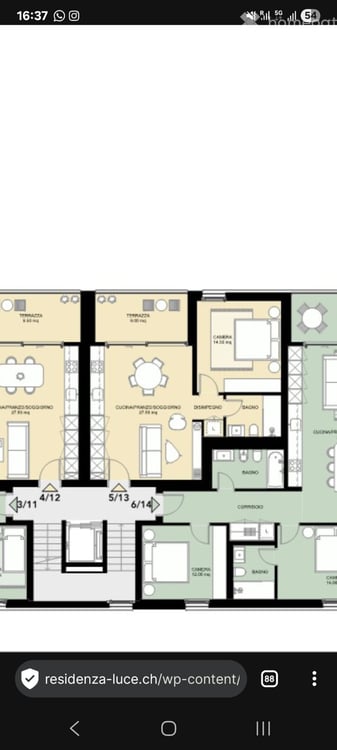 Appartamento 2.5, Residenza Luce, Primo Piano 4