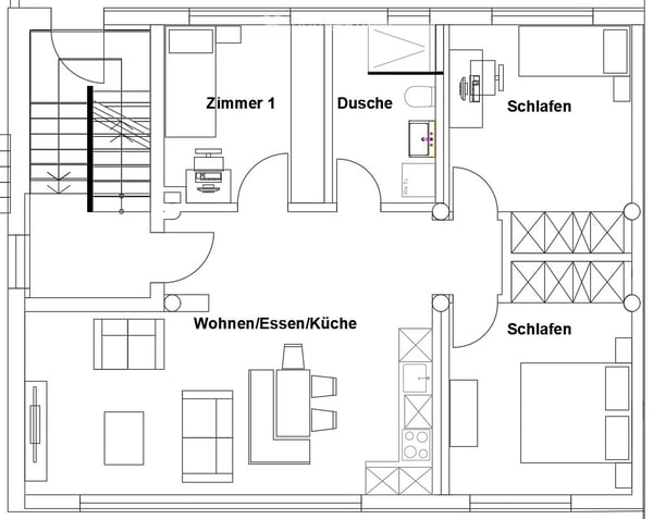 Charmante & Moderne 4.5-Zimmer-Wohnung in Buchs 5