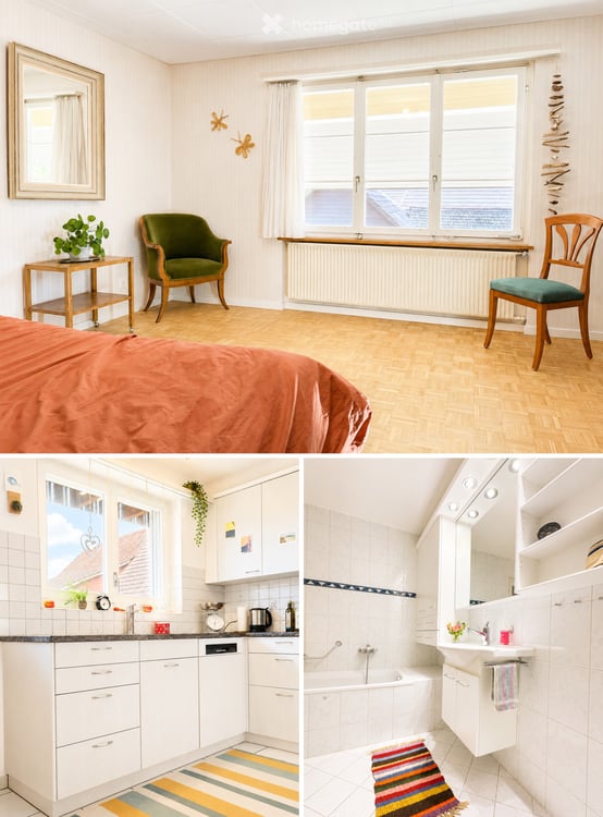 Grosszügige 4.5-Zimmer-Wohnung mit Balkon und Garten 2