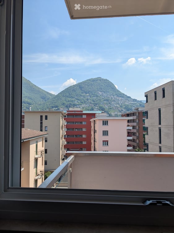 Luminosa camera in affitto (5 piano, vista e balcone) 3