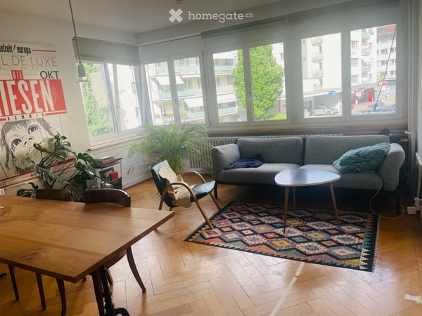 Befristet für 4-6 Wochen: Schöne 4Zi Whg in der Länggasse 1