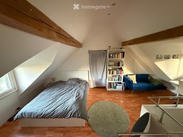 Grosszügiges Dachzimmer in WG-Haus mit Garten in ZH-Höngg 3