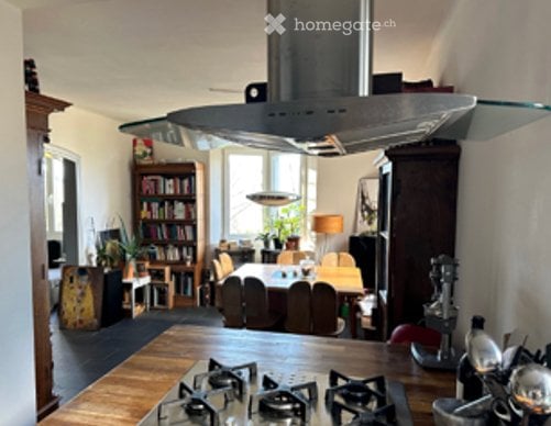 Grosszügiges Dachzimmer in WG-Haus mit Garten in ZH-Höngg 4