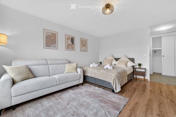 Möbliertes 1.5-Zi. Ap. 4 Pers. (35 m²) mit Balkon  Basel 1