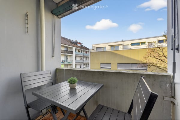 Möbliertes 1.5-Zi. Ap. 4 Pers. (35 m²) mit Balkon  Basel 5