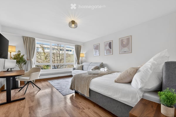 Möbliertes 1.5-Zi. Ap. 4 Pers. (35 m²) mit Balkon  Basel 3