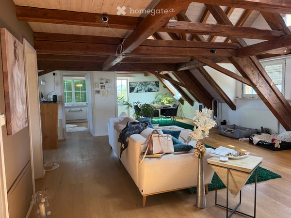 Heimelige 2.5 Z. Dachwohnung inkl. Privatersauna 3