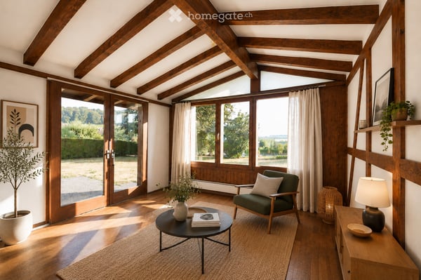 Wohnkomfort in Bösingen 6.5-Zi.-EFH mit Wintergarten 7