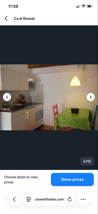 Affittasi piccolo appartamento a Maggia 1