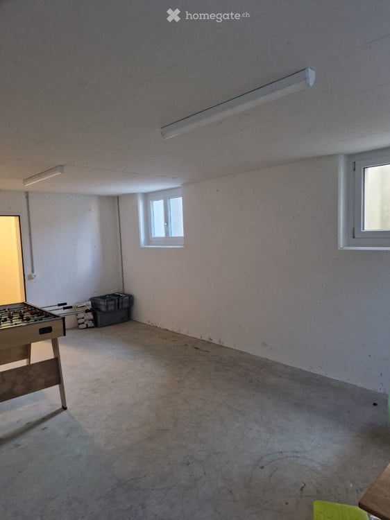 Heller Hobbyraum (25.5 m²) zur Erstvermietung in Wauwil 1