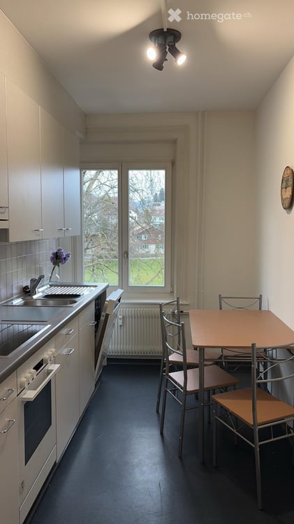 Helles möbliertes Zimmer in 4-er WG in St. Gallen -all incl 3