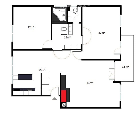 Grosse 3.5 Z Wohnung im Modernen Stihl mit Garage, PP uvm.. 5