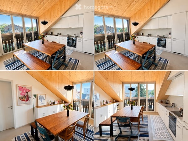 Moderne 4.5-Zimmer-Dachwohnung mit Weitblick 1