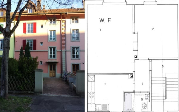 Charmante 2.5-Zi.-WHG / Büro - Nähe Inselspital 1