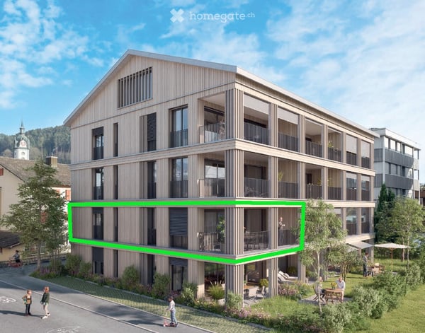 3.5-Zimmerwohnung 1.OG im Gartenweg 1, Dagmersellen ab 01.11 1