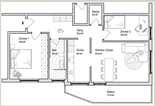 Wunderschöne komplett renovierte Wohnung mit toller Aussicht 4