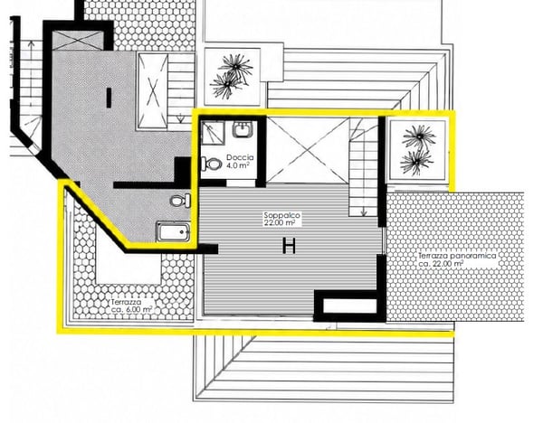 Appartamento duplex attico con vista panoramica 5