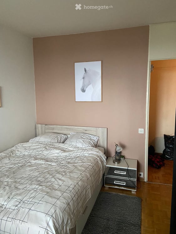 Chambre colocation salle de bain indépendante balcon 1