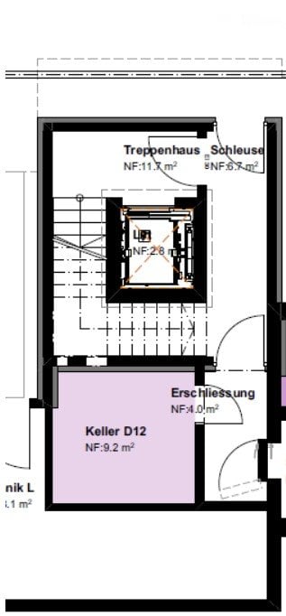 Neuer, abgeschlossener Kellerraum / Lagerraum 2,2 m² in Visp 1