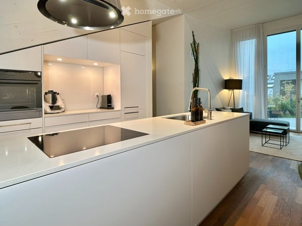 Befristet, möbliert: Moderne Maisonette mit Dachgarten 4