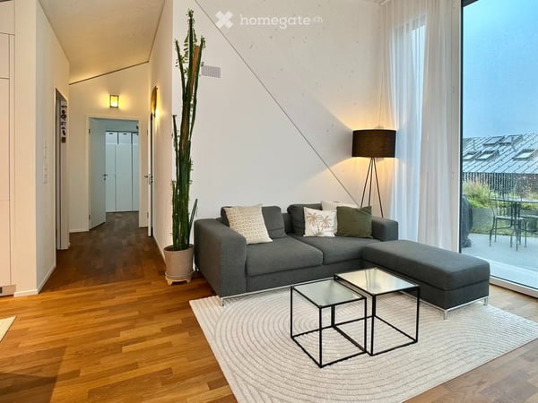 Befristet, möbliert: Moderne Maisonette mit Dachgarten 3