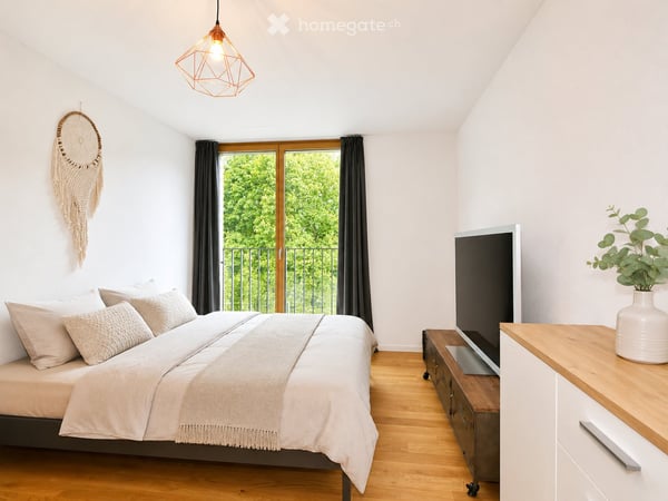 Befristet, möbliert: Moderne 4.5-Zimmer-Wohnung mit Seesicht 7