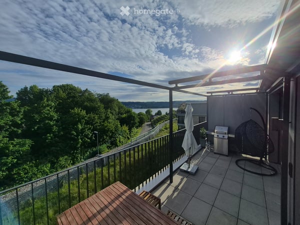 Befristet, möbliert: Moderne 4.5-Zimmer-Wohnung mit Seesicht 12