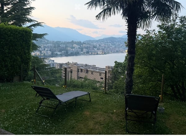 Appartamento con giardino e vista lago 2