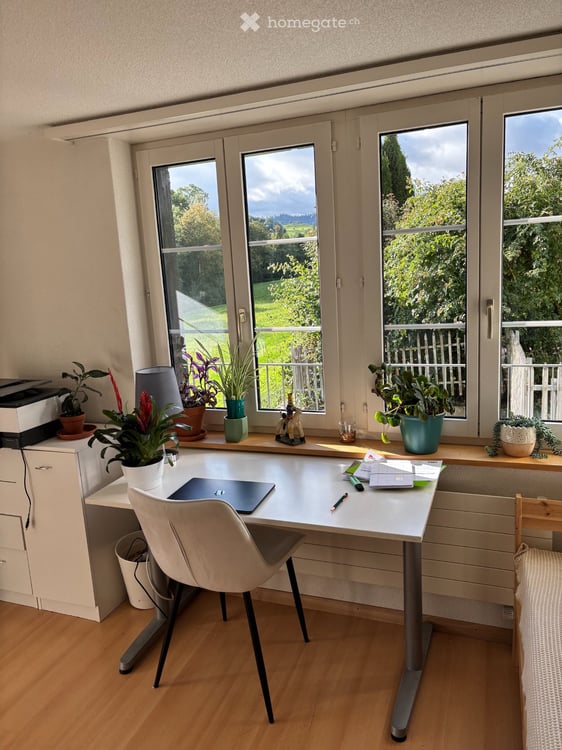 Zu vermieten in Wyssachen sonnige 3-Zimmer Parterre Wohnung 2